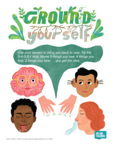 ground yourself poster